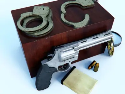 Detective Tools 3D model