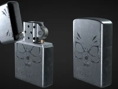 Lighter Pack0001 3D model