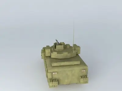 Armored EDIL FTR-23 Free 3D model