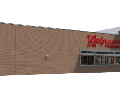 Retail-018 Walgreens 3D model