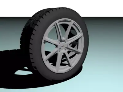 Fox FX2 wheel 3D model