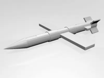 Missile 01 3D model