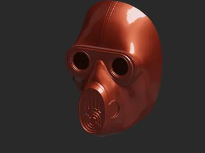 GasMask 3D print model