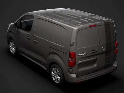 Vauxhall Vivaro L1 UK spec 2020 3D model