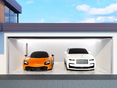 House garage Free 3D model