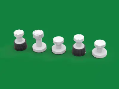 Airbus A380 - FCU knob 3D print model