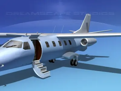 Dreamscape AT-48 Jet Executive V08 3D model