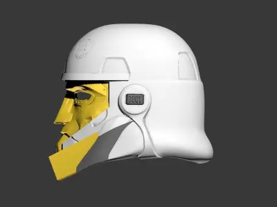 Captain Enoch Helmet Von Doom 3D print model