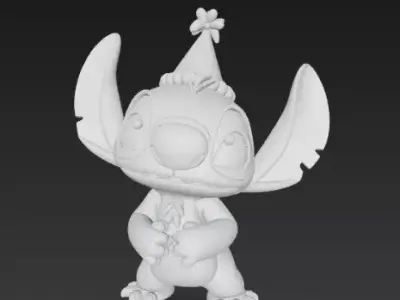 Stitch - Birthday 3D print model