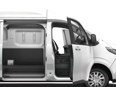 Maxus eDeliver 7 L2H2 HQ Interior 2026 3D model