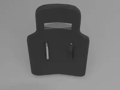police shield 3D model
