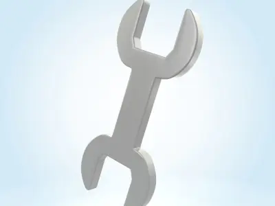 Spanner 3D model