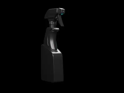 Modeling Spray Bottle Commercial rendering 3D model 3D model