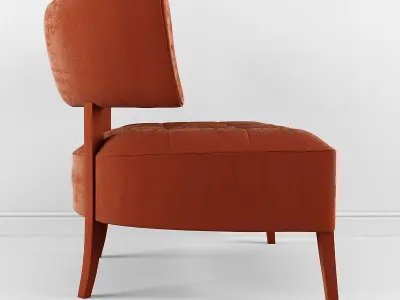 Brabbu - Zulu Armchair 3D model