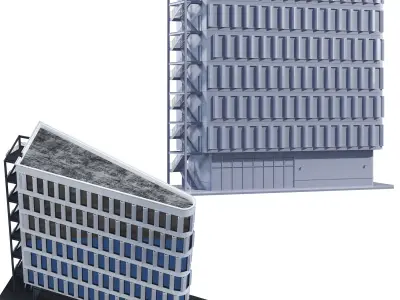 Residental Building 06 3D model