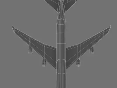 Boeing 747-400   2 3D model
