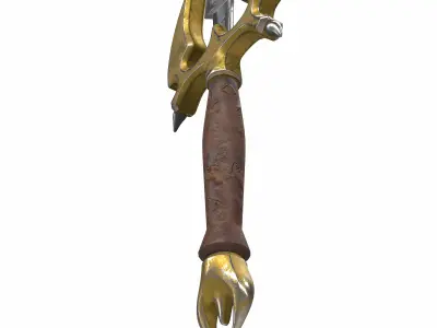 fang sword 3D model