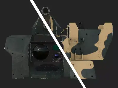 Aselsan-Sarp Low-poly 3D model