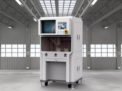 Laser engraving machine 3D model