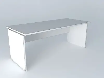 OFFICE DESK 1800x800x720 Free 3D model