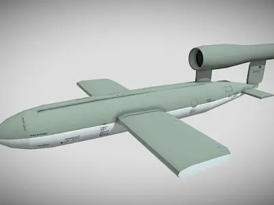 WW2 V1 Fieseler Fi 103 Bundle Pack 3D model