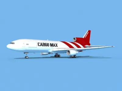 Lockheed L-1011 TriStar Cargo Max 3D model