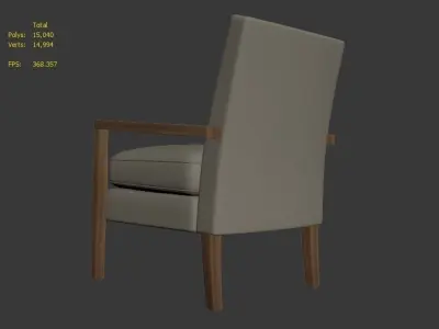 reception chair 001 Free 3D model