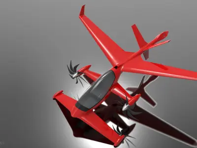 vtol concept Free 3D model