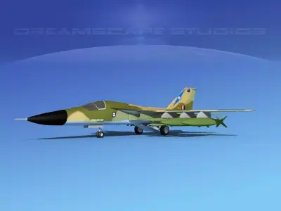General Dynamics FB-111 Aardvark V07 3D model