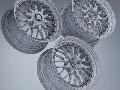 BBS E88 3in1 Low-poly 3D model