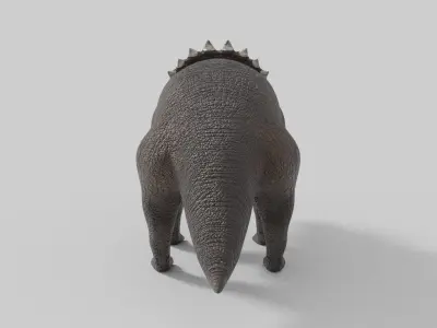 3D Triceratops Model dinosaur Low-poly 3D model