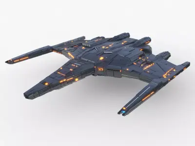 Star Ship 3D model