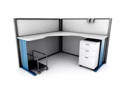Office Desk 3D model