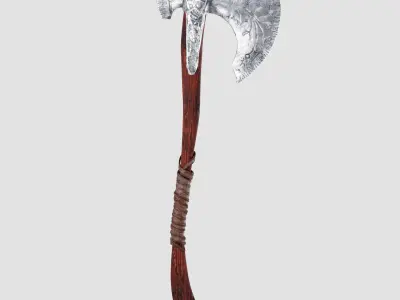 Leviathan Axe Model Low-poly 3D model