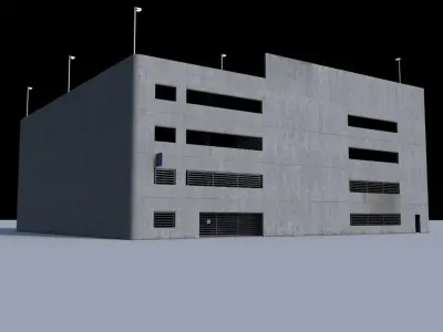 Parking Garage 3D model buy