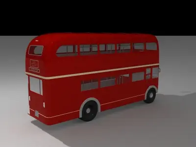 London Bus 3D model buy