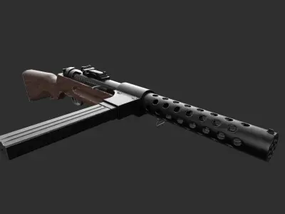 Bergmann MP 28 3D model
