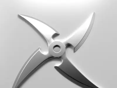 Shuriken V1 3D model