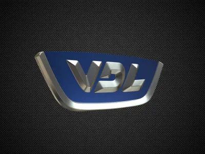 vdl logo 3D model