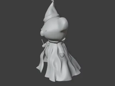 KoKo the Koala Wizard 3D model