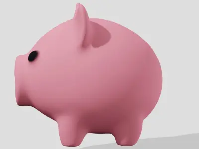 Piggy bank  3D model