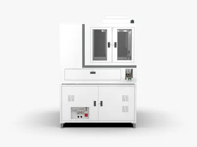 Automatic Labeling and Sealing Machine 3D model