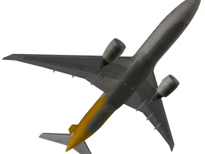 Boeing 777-200F Southern Air 3D model