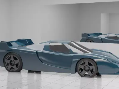 Ferrari FXX Free 3D model