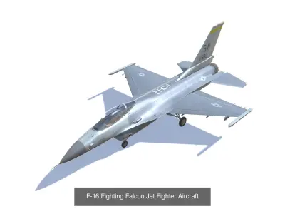 USA and Nato Jet Fighter Aircrafts Bundle 3D Model Collection
