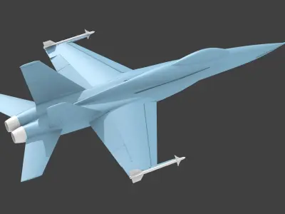 YF-17 LWF 3D print model
