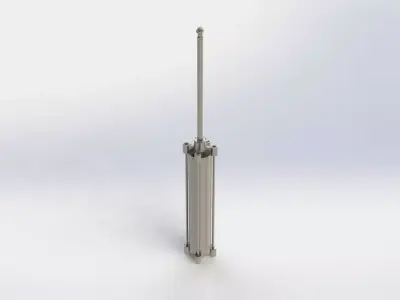Cilindro SMC C96NDB100-500C Cylinder 3D model