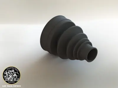 Bellow S0F 140x35 Free 3D model