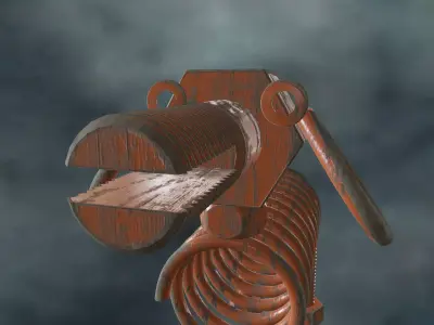 DOGR-003 Dog Parts 3D model