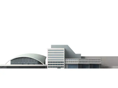 City Theater Dortmund 3D model